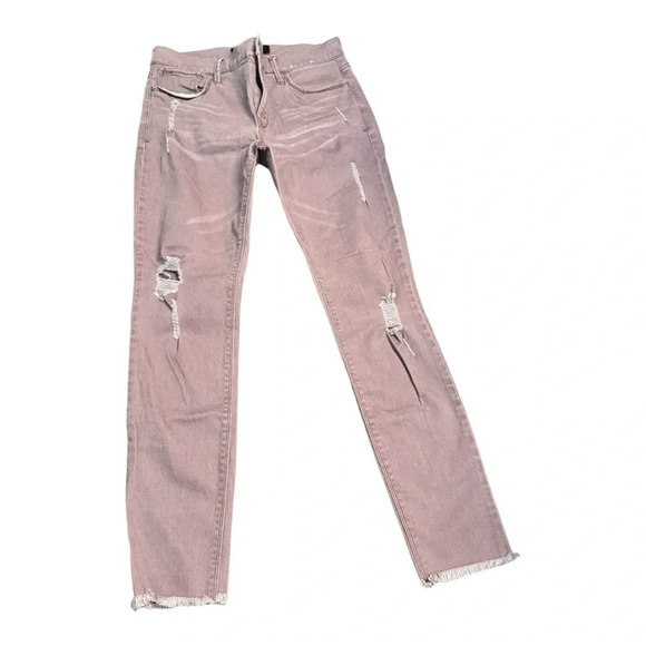Express Pink Ankle & Cropped Jeans - Picture 3 of 6